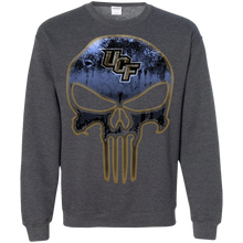 Load image into Gallery viewer, UCF Knights Football The Punisher Skull Sweatshirt