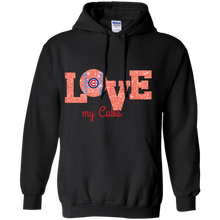 Load image into Gallery viewer, Glitter Love For Chicago Cubs Fans Hoodie Shirt