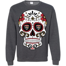 Load image into Gallery viewer, Florida Panthers Sugar Skull Sweatshirt