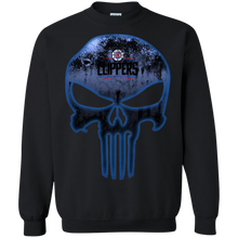 Load image into Gallery viewer, LA Clippers Basketball The Punisher Skull Sweatshirt