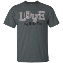 Load image into Gallery viewer, Glitter Love For Chicago White Sox Fans T - Shirt For Men