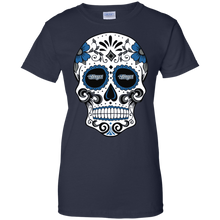 Load image into Gallery viewer, Toronto Blue Jays Sugar Skull T-Shirt For Women