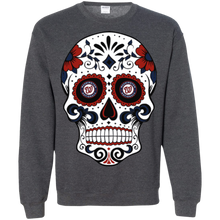 Load image into Gallery viewer, Washington Nationals Sugar Skull Sweatshirt