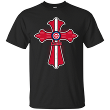 Load image into Gallery viewer, Cross Shirt For Jesus And Chicago Cubs Fans T - Shirt For Men