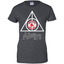 Load image into Gallery viewer, Deathly Hallows For Boston Red Sox And Harry Potter Fans T-Shirt For Women