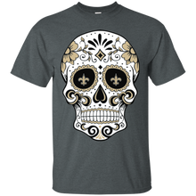 Load image into Gallery viewer, New Orleans Saints Sugar Skull T - Shirt For Men