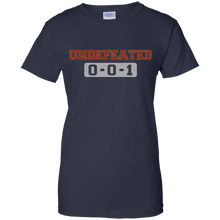 Load image into Gallery viewer, Cleveland Browns Undefeated 0 0 1 T-Shirt For Women