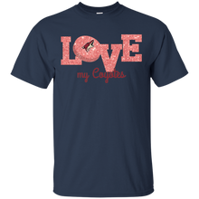 Load image into Gallery viewer, Glitter Love For Arizona Coyotes Fans T - Shirt For Men