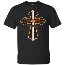 Load image into Gallery viewer, Cross Shirt For Jesus And Cleveland Browns Fans T - Shirt For Men