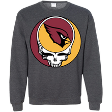 Load image into Gallery viewer, Arizona Cardinals Footballl Grateful Dead Steal Your Face Sweatshirt