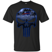 Load image into Gallery viewer, Buffalo Bills Football The Punisher Skull T - Shirt For Men