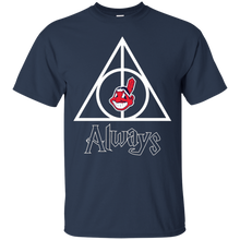 Load image into Gallery viewer, Deathly Hallows For Cleveland Indians And Harry Potter Fans T - Shirt For Men