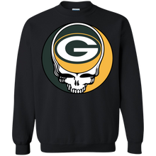 Load image into Gallery viewer, Green Bay Packers Footballl Grateful Dead Steal Your Face Sweatshirt