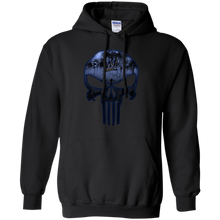 Load image into Gallery viewer, Milwaukee Brewers Baseball The Punisher Skull Hoodie Shirt