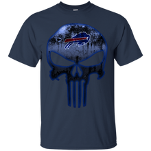 Load image into Gallery viewer, Buffalo Bills Football The Punisher Skull T - Shirt For Men