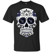 Load image into Gallery viewer, Colorado Rockies Sugar Skull T - Shirt For Men