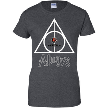 Load image into Gallery viewer, Deathly Hallows For Cincinnati Bengals And Harry Potter Fans T-Shirt For Women