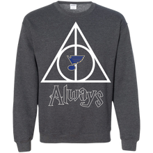 Load image into Gallery viewer, Deathly Hallows For St. Louis Blues And Harry Potter Fans Sweatshirt