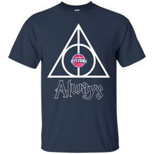 Load image into Gallery viewer, Deathly Hallows For Detroit Pistons And Harry Potter Fans T - Shirt For Men