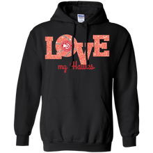 Load image into Gallery viewer, Glitter Love For Atlanta Hawks Fans Hoodie Shirt