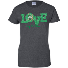 Load image into Gallery viewer, Glitter Love For Boston Celtics Fans T-Shirt For Women