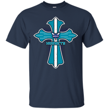 Load image into Gallery viewer, Cross Shirt For Jesus And Charlotte Hornets Fans T - Shirt For Men