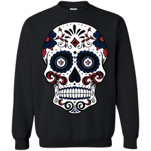 Load image into Gallery viewer, Winnipeg Jets Sugar Skull Sweatshirt