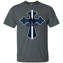 Load image into Gallery viewer, Cross Shirt For Jesus And New York Yankees Fans T - Shirt For Men