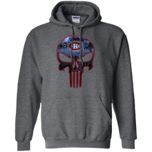 Load image into Gallery viewer, Montréal Canadiens Hockey The Punisher Skull Hoodie Shirt