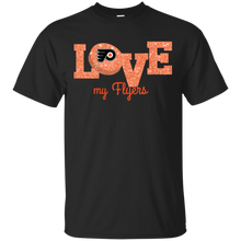 Load image into Gallery viewer, Glitter Love For Philadelphia Flyers Fans T - Shirt For Men