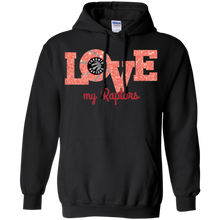 Load image into Gallery viewer, Glitter Love For Toronto Raptors Fans Hoodie Shirt