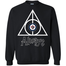 Load image into Gallery viewer, Deathly Hallows For Winnipeg Jets And Harry Potter Fans Sweatshirt