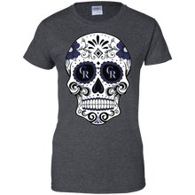 Load image into Gallery viewer, Colorado Rockies Sugar Skull T-Shirt For Women