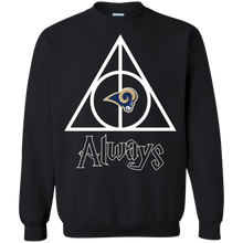Load image into Gallery viewer, Deathly Hallows For Los Angeles Rams And Harry Potter Fans Sweatshirt