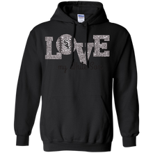 Load image into Gallery viewer, Glitter Love For Chicago White Sox Fans Hoodie Shirt