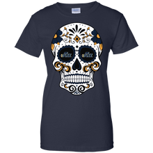Load image into Gallery viewer, Utah Jazz Sugar Skull T-Shirt For Women
