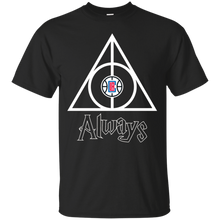 Load image into Gallery viewer, Deathly Hallows For La Clippers And Harry Potter Fans T - Shirt For Men