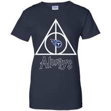Load image into Gallery viewer, Deathly Hallows For Tennessee Titans And Harry Potter Fans T-Shirt For Women