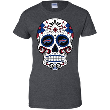 Load image into Gallery viewer, Buffalo Bills Sugar Skull T-Shirt For Women