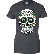 Load image into Gallery viewer, Boston Celtics Sugar Skull T-Shirt For Women