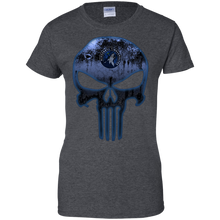 Load image into Gallery viewer, Minnesota Timberwolves Basketball The Punisher Skull T-Shirt For Women