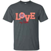 Load image into Gallery viewer, Glitter Love For Chicago Cubs Fans T - Shirt For Men