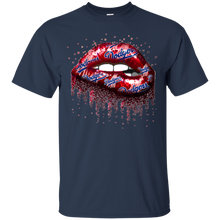 Load image into Gallery viewer, Sexy Los Angeles Dodgers Lips For Baseball Lovers T - Shirt For Men