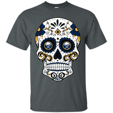 Load image into Gallery viewer, Buffalo Sabres Sugar Skull T - Shirt For Men