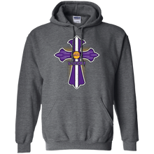 Load image into Gallery viewer, Cross Shirt For Jesus And Los Angeles Lakers Fans Hoodie Shirt