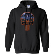 Load image into Gallery viewer, Houston Astros Baseball The Punisher Skull Hoodie Shirt