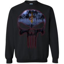 Load image into Gallery viewer, Cleveland Cavaliers Basketball The Punisher Skull Sweatshirt
