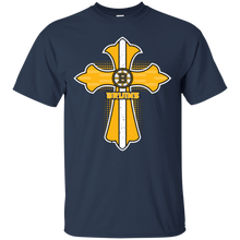 Load image into Gallery viewer, Cross Shirt For Jesus And Boston Bruins Fans T - Shirt For Men