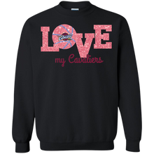 Load image into Gallery viewer, Glitter Love For Cleveland Cavaliers Fans Sweatshirt
