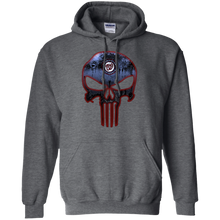 Load image into Gallery viewer, Washington Nationals Baseball The Punisher Skull Hoodie Shirt